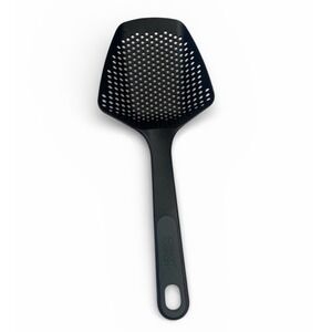 Joseph Joseph Large Black Scoop Colander Strainer Slotted Spoon